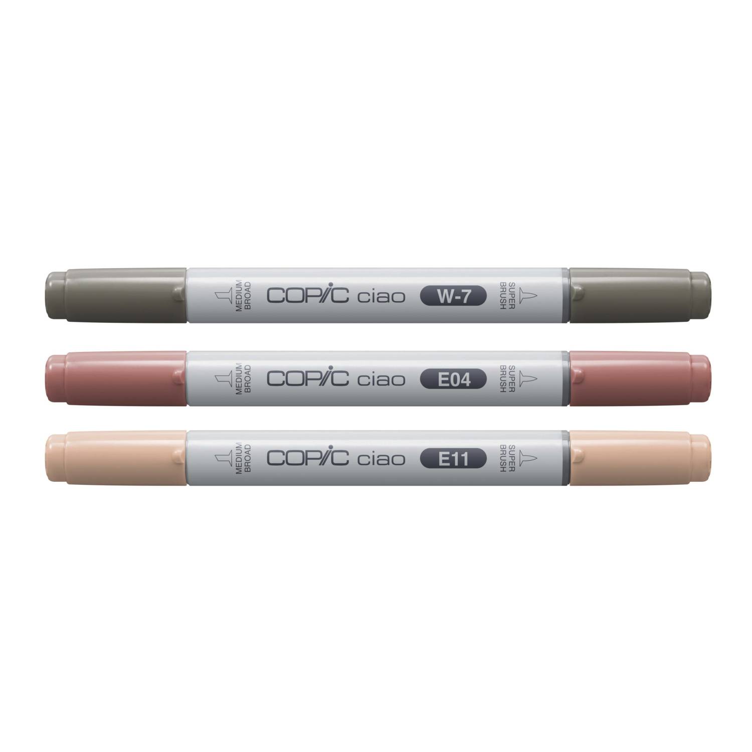 COPIC Marker ciao, 3er Set "Warm Palette"-0