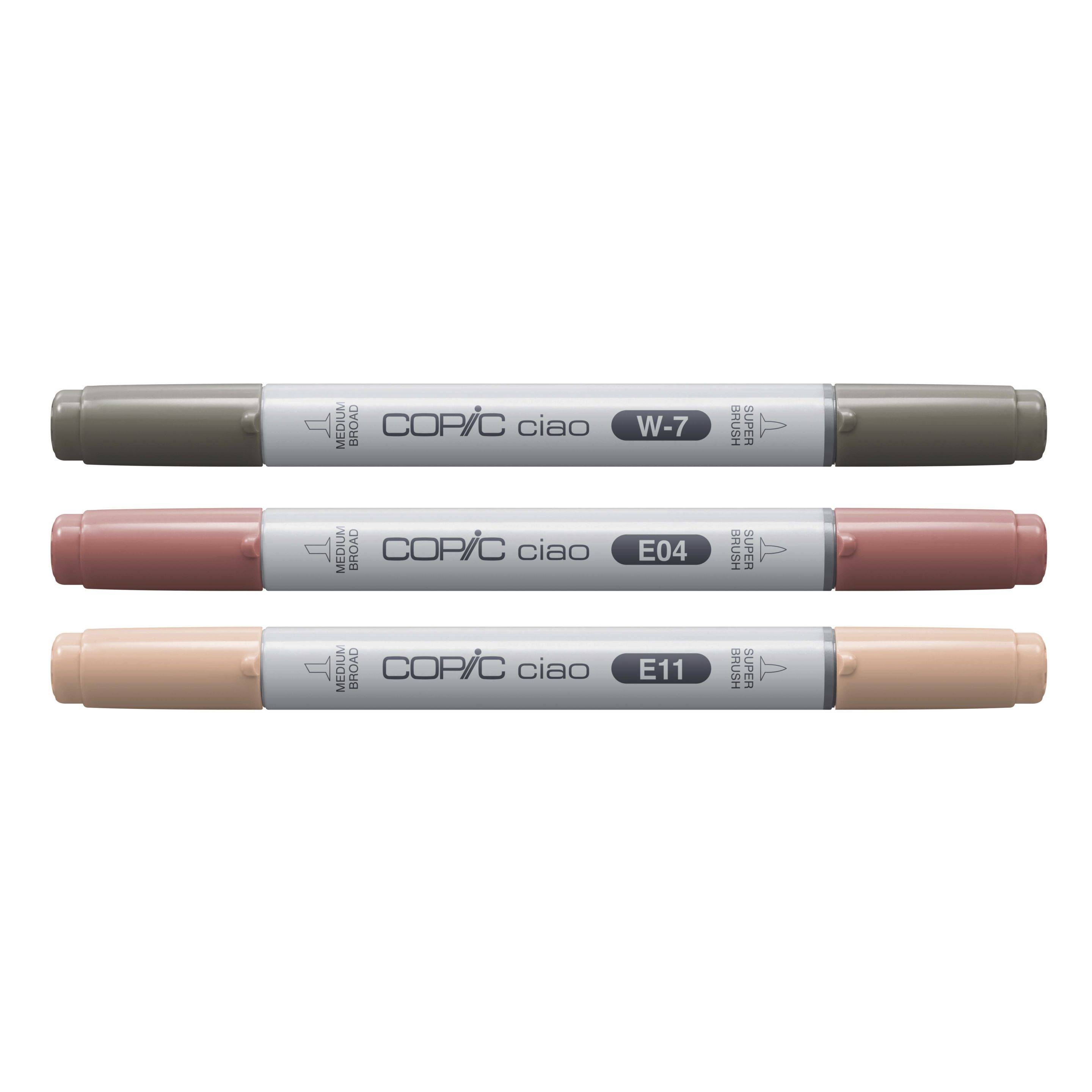 COPIC Marker ciao, 3er Set "Warm Palette"-2