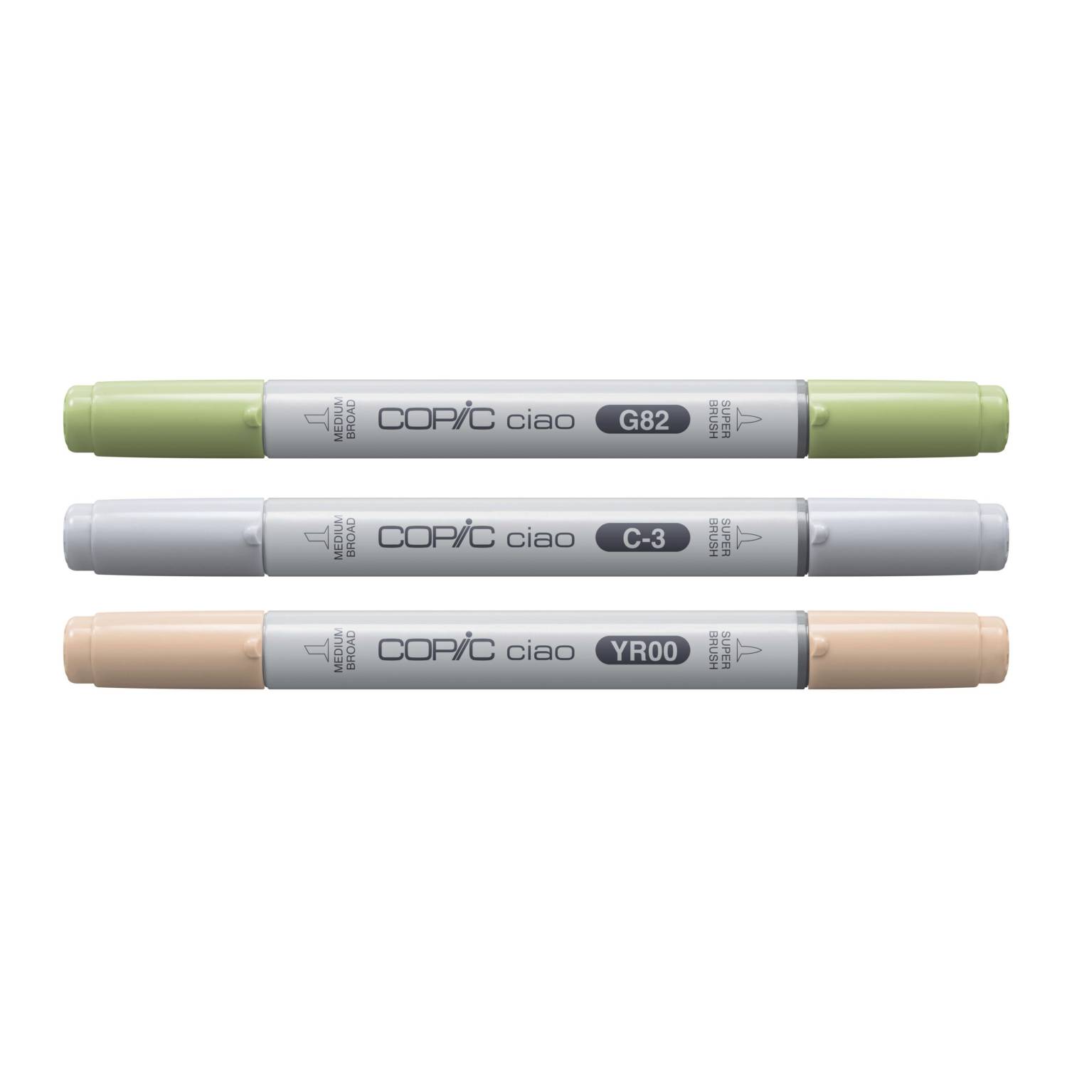 COPIC Marker ciao, 3er Set "Natural Palette"-0
