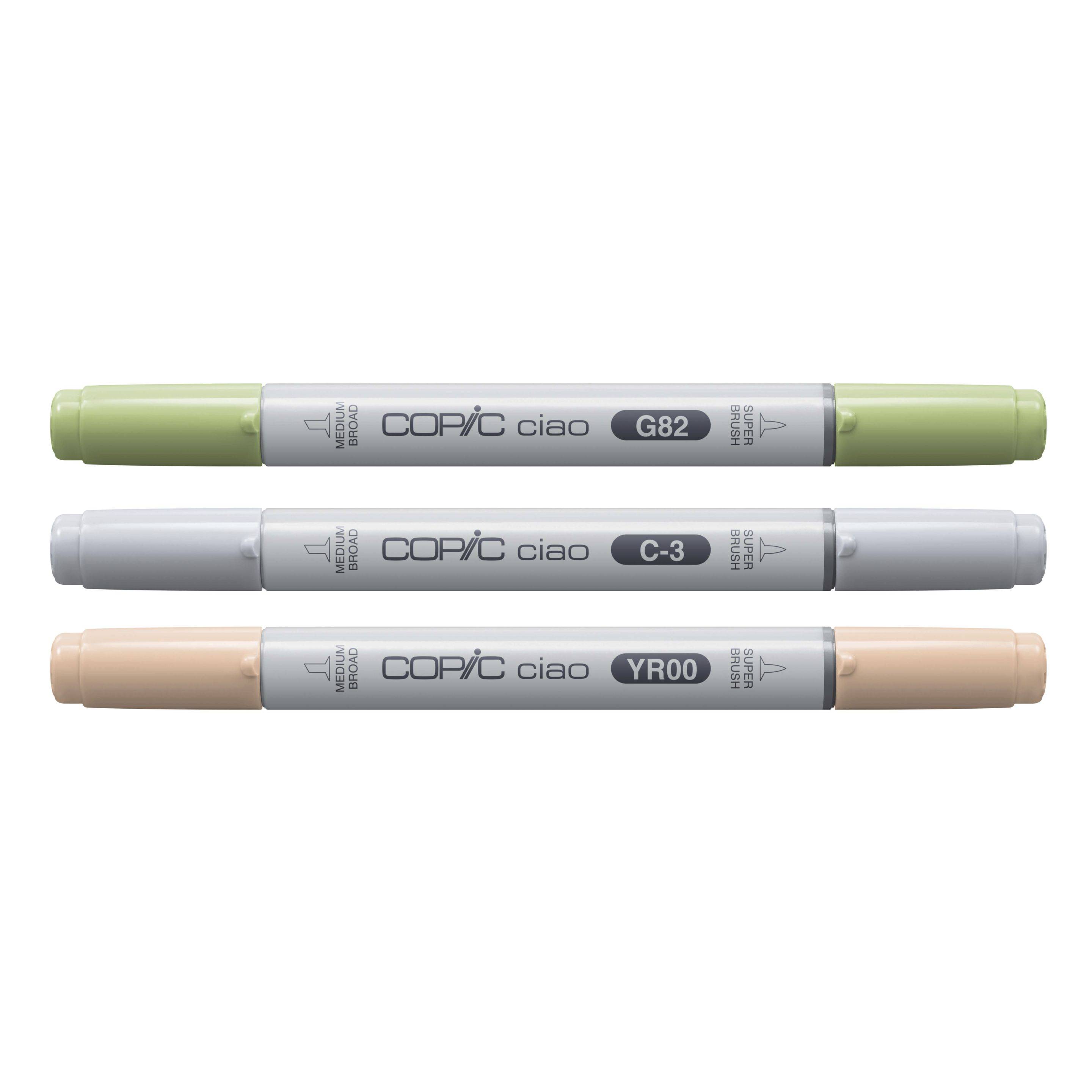 COPIC Marker ciao, 3er Set "Natural Palette"-3