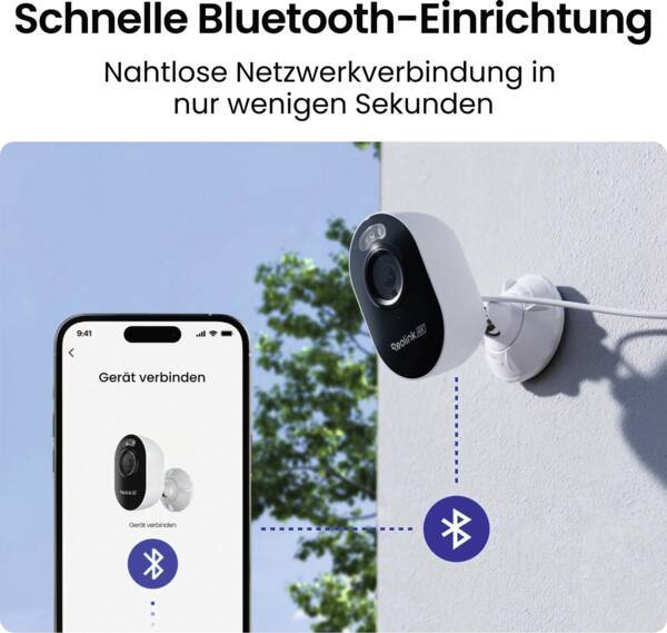 Reolink RL-E450, IP-Sicherheitskamera, Drinnen, Verkabelt & Kabellos, 10 m, Amazon Alexa & Google Assistant, Decke/Wand-3