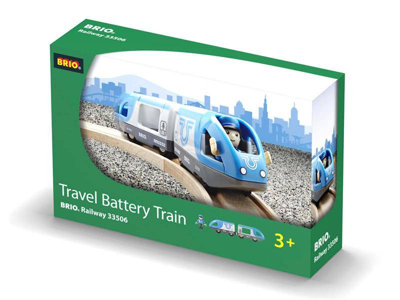 BRIO Blauer Reisezug (Batterielok), Model Railways Parts & Accessories, 0,3 Jahr(e), AAA, Mehrfarbig-1