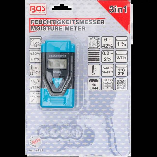 BGS 2191 Feuchtigkeitsmesser, 3-IN-1-4