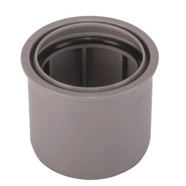 airfit Superkurz-Reduzierstück DN 50x32aus PP, grau