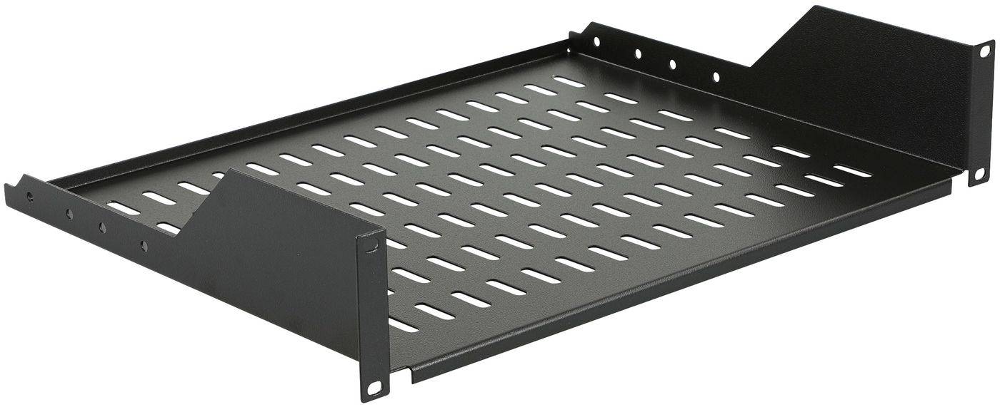 Lanview RAS210BL, Schwarz, 30 kg, 2U, 19"", Oval, 482 mm-0