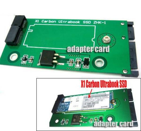 CoreParts SSD to USB Sandisk 20+6pin Lenovo X1 Sandisk SD5SG2 SSD