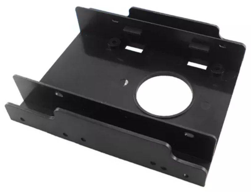 CoreParts Laufwerksschachtadapter - plastic material, size: 122 100 25mm - 3.5" to 2 x 2.5" (8,9 cm bis 2 x 6,4 cm)-0