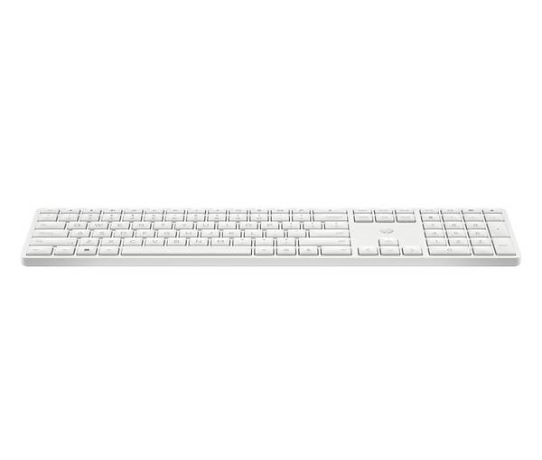 HP 450 Programmierbare Wireless-Tastatur, Volle Größe (100%), RF kabellos + USB, Schwarz