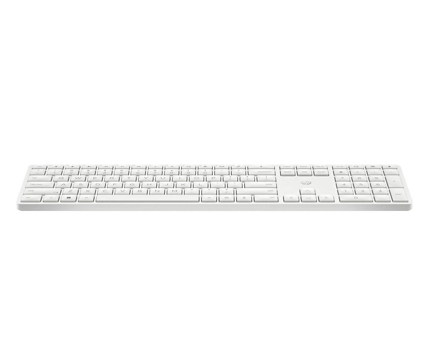 HP 450 Programmierbare Wireless-Tastatur, Volle Größe (100%), RF kabellos + USB, Schwarz-0