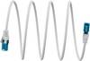 Goobay 79189 CAT 6A ultraflexibles Netzwerkkabel / Patchkabel, Ethernet bis 10 Gbit/s, LAN Kabel U/UTP, 2 m, Weiß