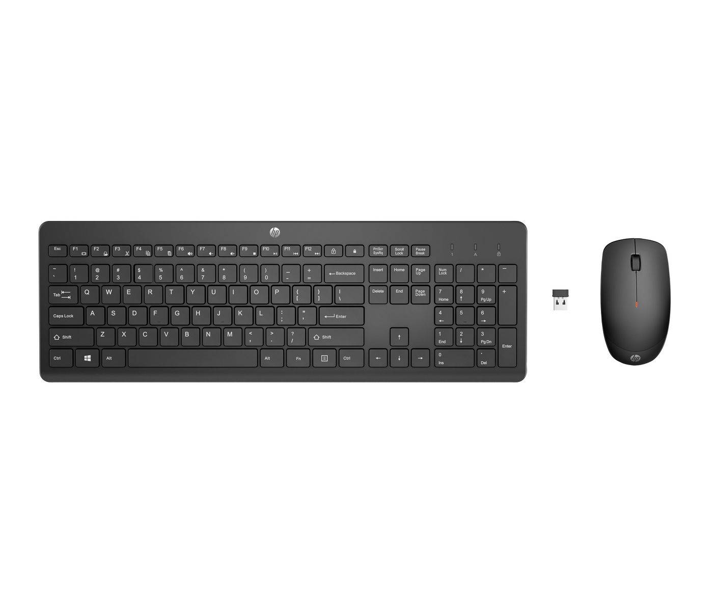HP 230 Wireless Mouse+Keyboard Combo - Maus - 1.600 dpi-0