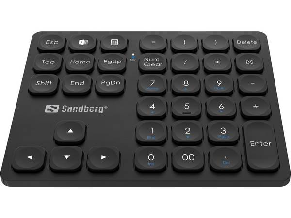 SANDBERG Pro - Tastenfeld - kabellos - 2.4 GHz