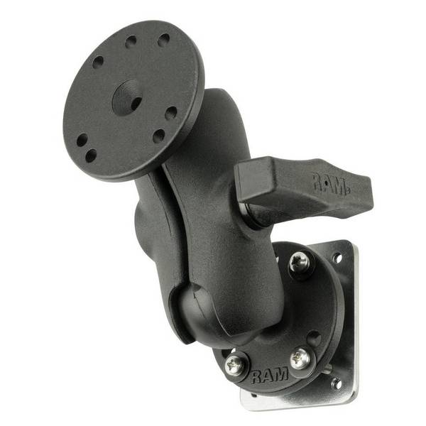 Ram Mounts RAM-101-B-225B2U - Befestigungssockel - Auto - Schwarz - Monochromatisch - Aluminium - Stahl - 521 g