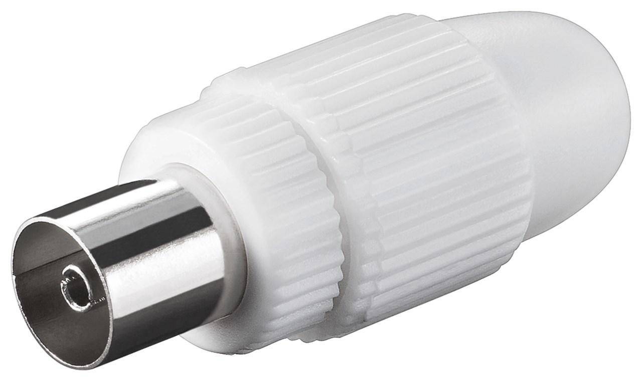Goobay TV COAXIAL PLUG FEM - SCREW TYPE - Kabel - Antenne/TV-0