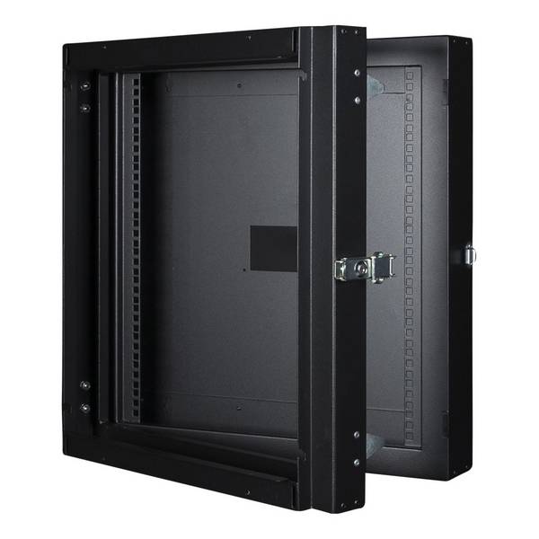 Lanview RWMD12UBL, 12U, 80 kg, 16 kg, Schwarz