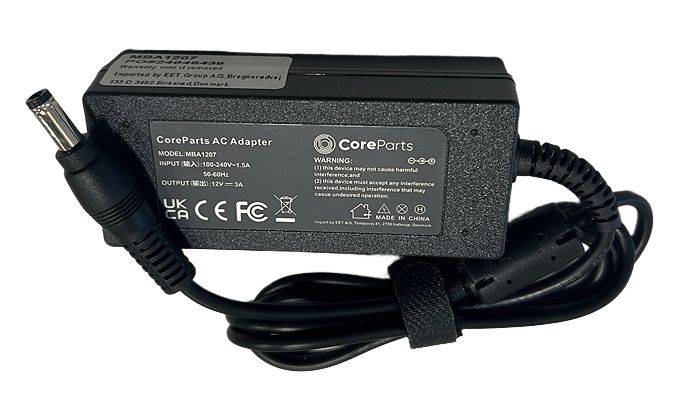 CoreParts MBA1207 Notebook-Netzteil 36 W 12 V-0