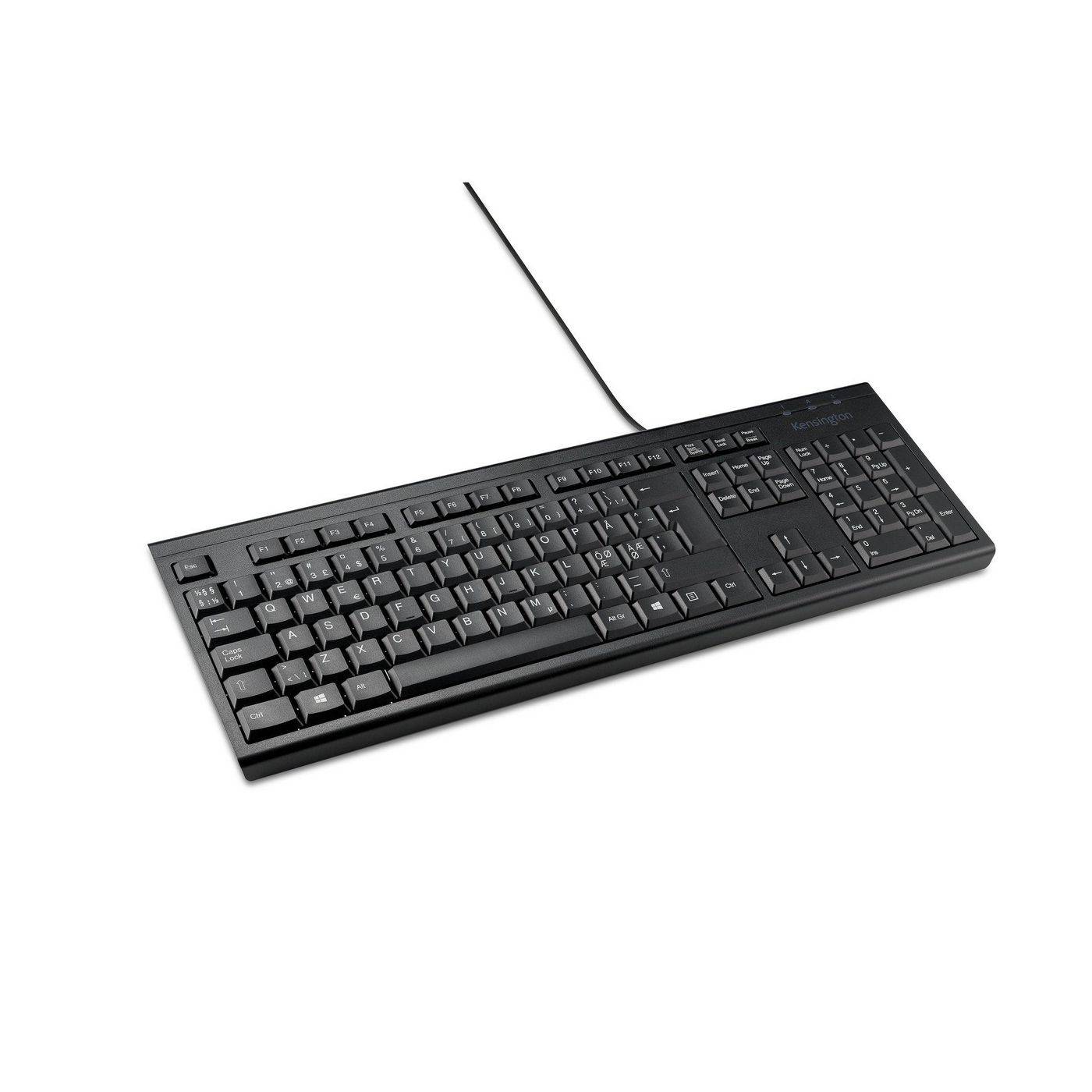 Kensington KB100 EQ - Tastatur - full size - USB - TL: Nordisch, QWERTY-0