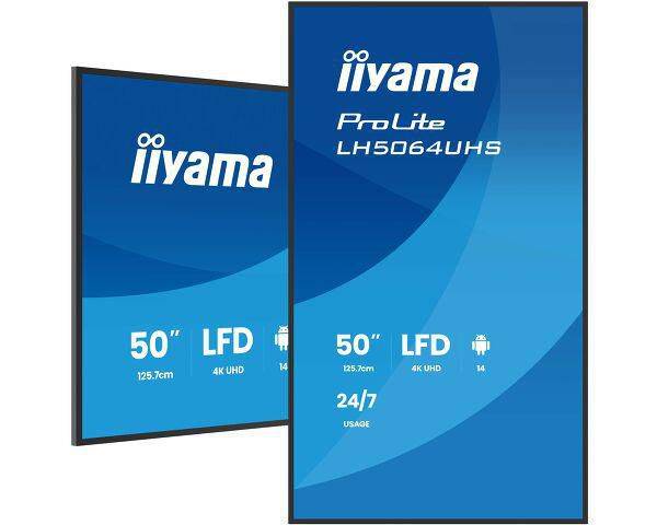 iiyama ProLite LH5064UHS-B1AG - 127 cm (50"") Diagonalklasse (125.8 cm (49.5"")-0