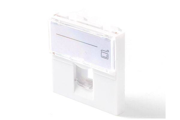 LANVIEW - EURO OUTLET 45x45 - 1-PORT (LKS835)-0