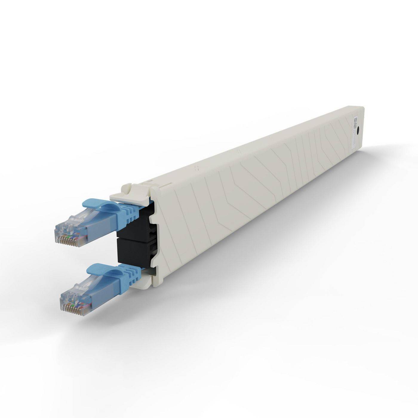 patchbox.one Kassette 8RU UTP blau Cat.6a 0,8m Netzwerkkabel Installation Kabelkassette Cat.6A / EA-0