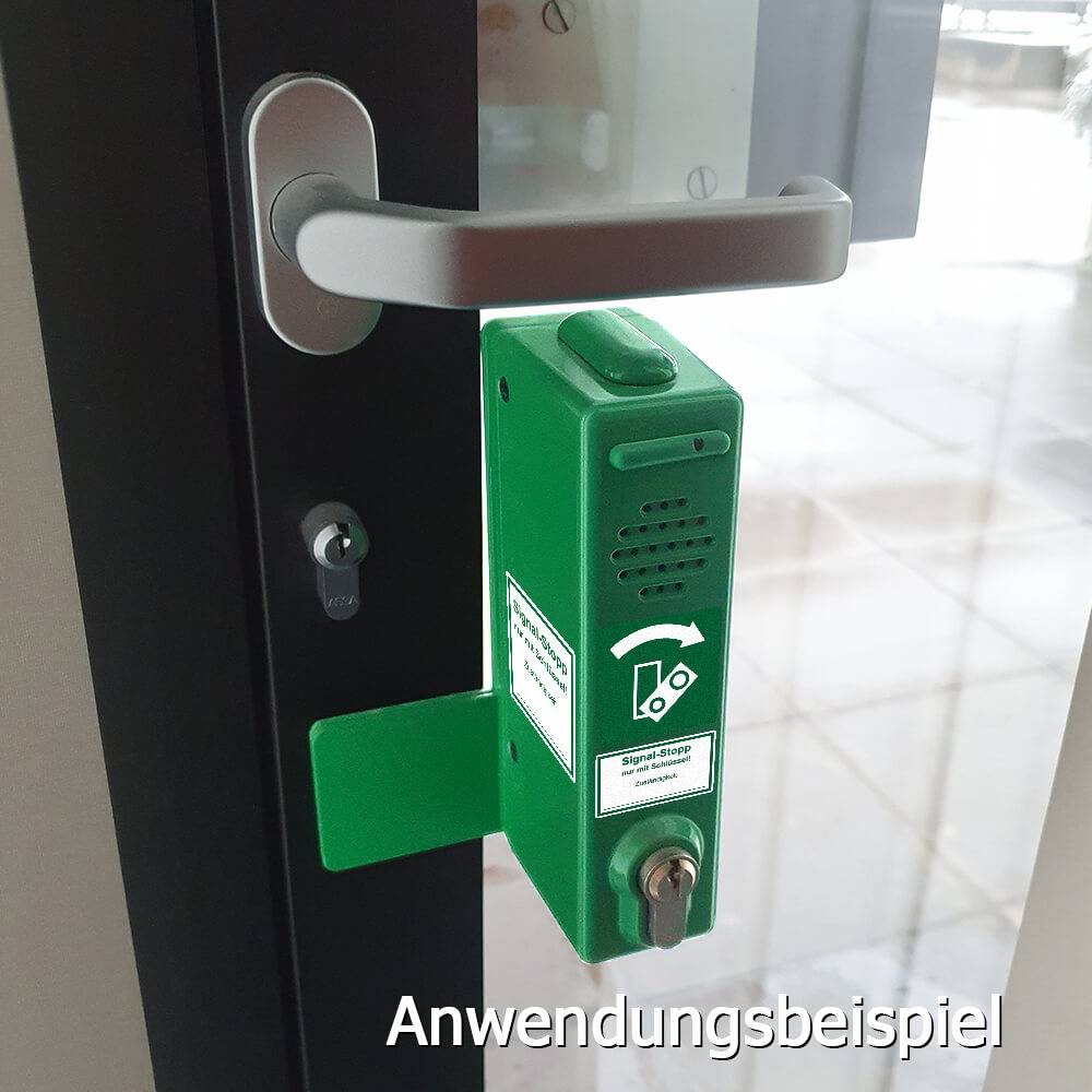 Montageplatte für Türwächter, für Glastüren mit Rahmen, zum Bohren-3