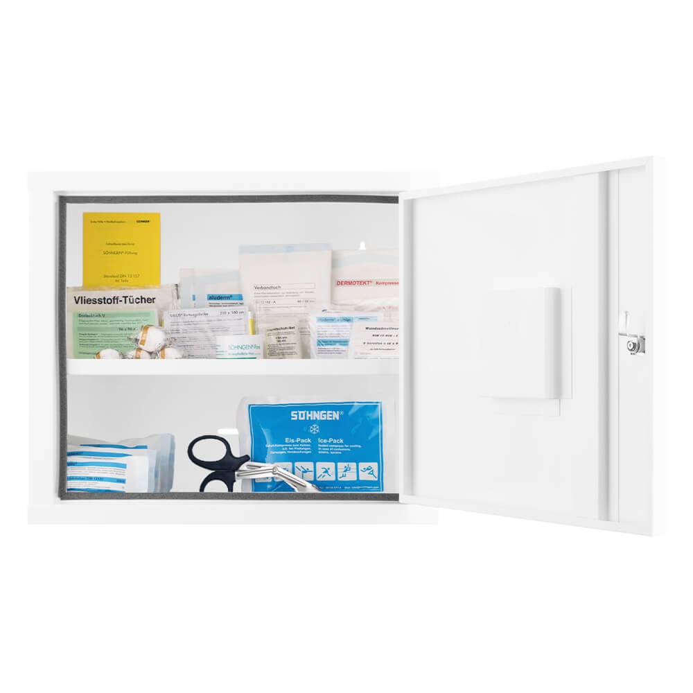 SÖHNGEN Sanitätswandschrank JUNIORSAFE gefüllt DIN 13157 weiß, 49 x 20 x 42 cm-1