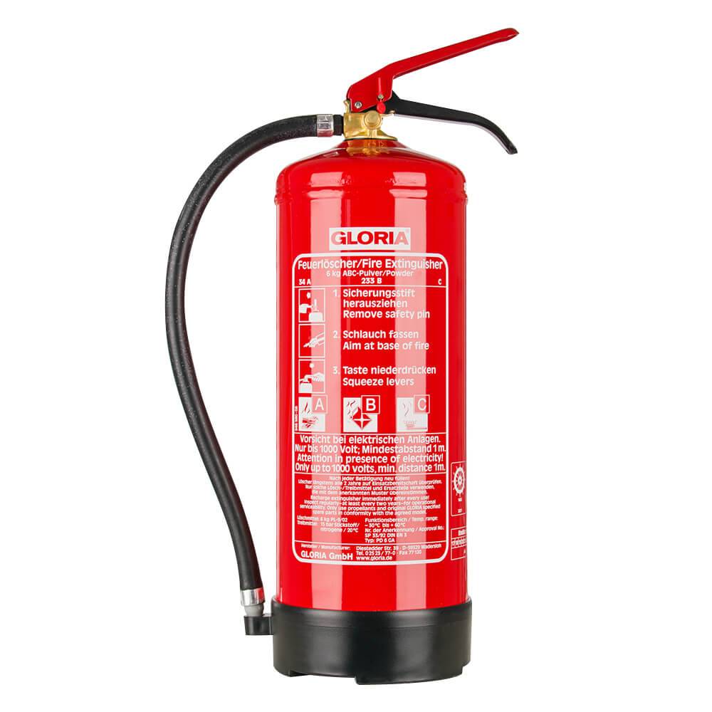 Feuerlöscher Starter-Set Big: ABC-Löscher, Löschdecke, Schrank und Schilder-1