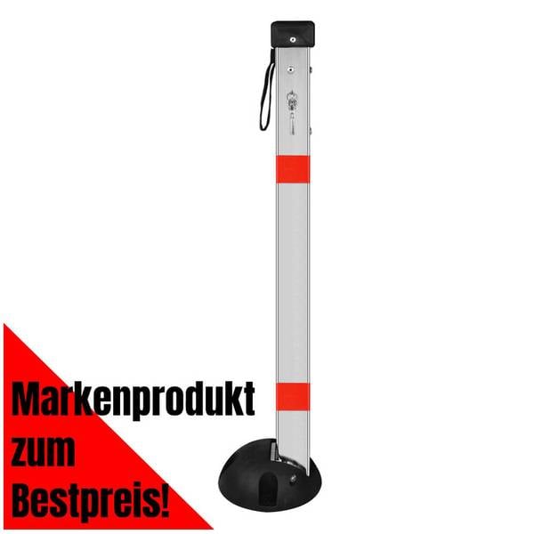 Parkpfosten PARKY AR 700, zum Aufdübeln, gleichschließend, 90 cm hoch, 6x6 cm