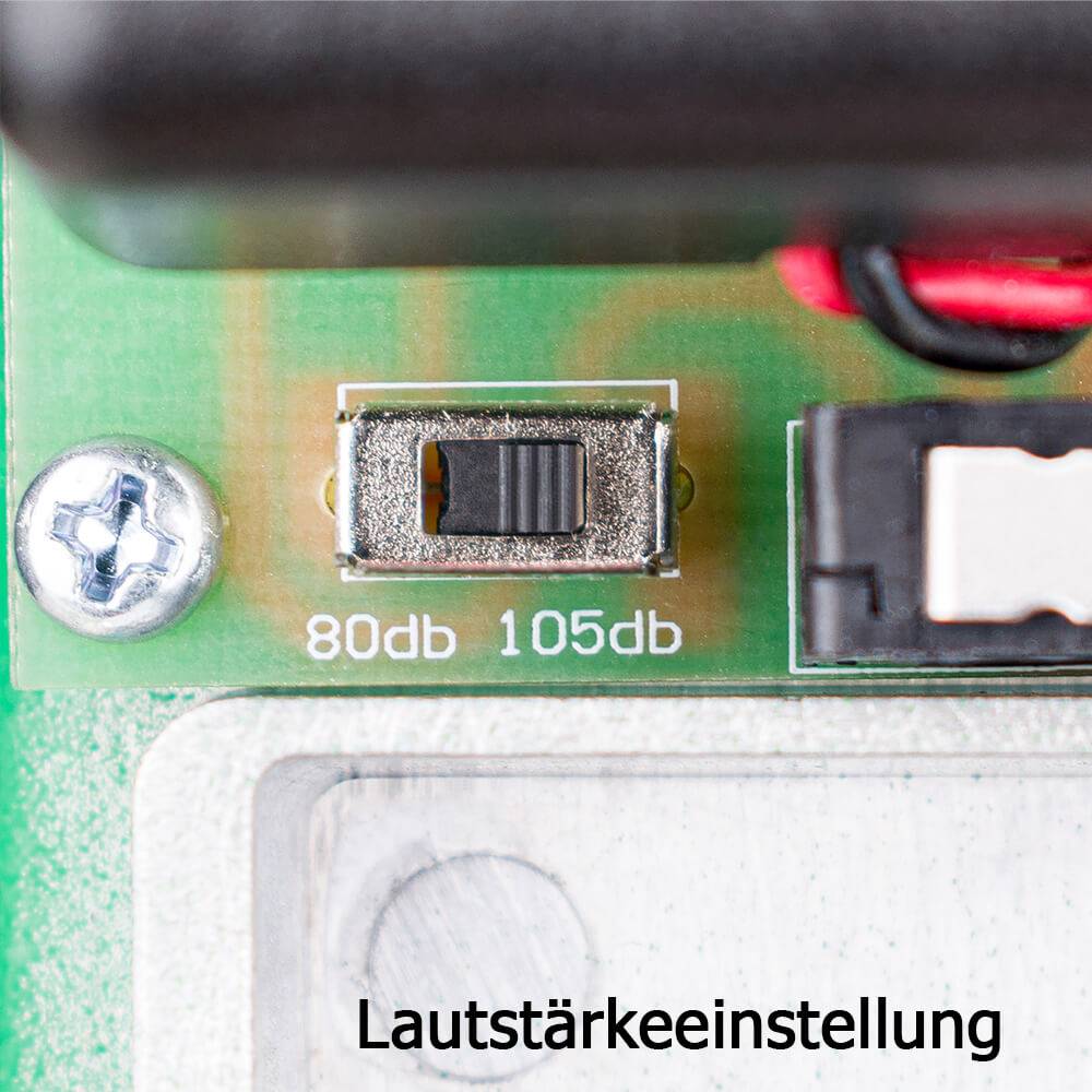 Kombi-Set: Türwächter verschiedenschließend, 80 dB/105 dB mit Notschlüsselkasten-3