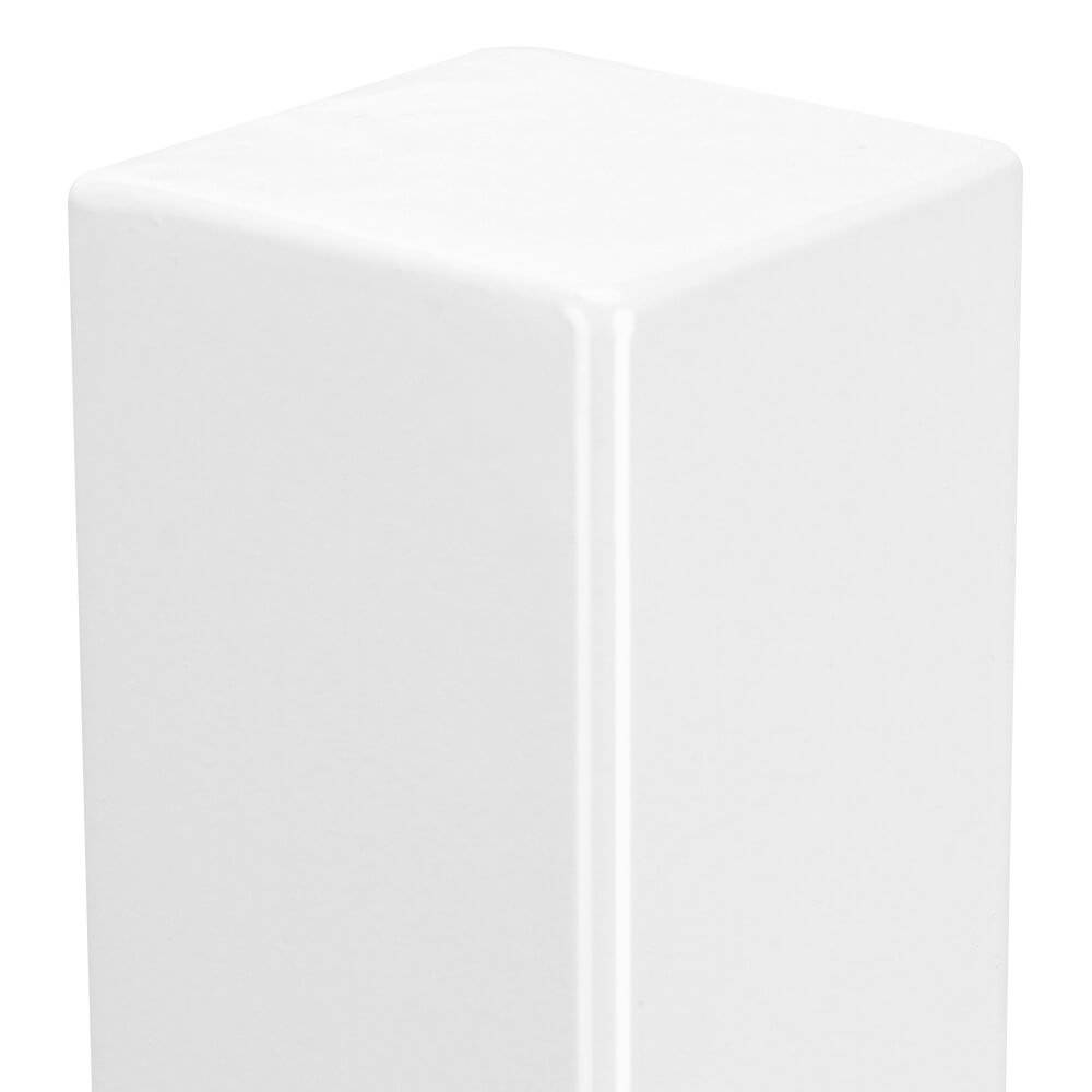 ROBUSTO Sperr-Pfosten, Dreikantschloss, r/w, einbetonieren, Stahl, 7x7cm, 140cm-2