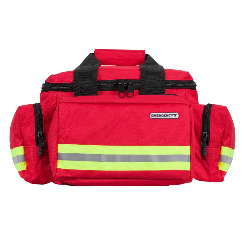 ELITE BAGS Notfall-Tragetasche groß, rot, mit Reflexstreifen, 44 x 27 x 25 cm-2