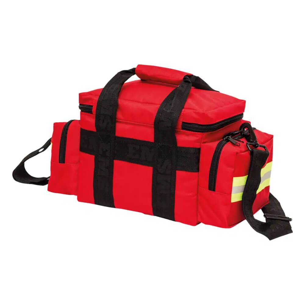 ELITE BAGS Notfall-Tragetasche groß, rot, mit Reflexstreifen, 44 x 27 x 25 cm-3