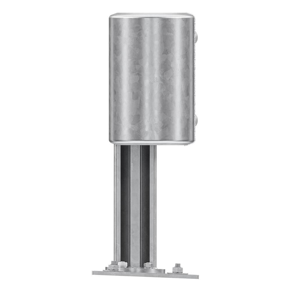 Schutzplanken-Komplett-Set, Sigma-51,5, 1SP, 213 cm, aufdübeln, Stahl, B-Profil-4