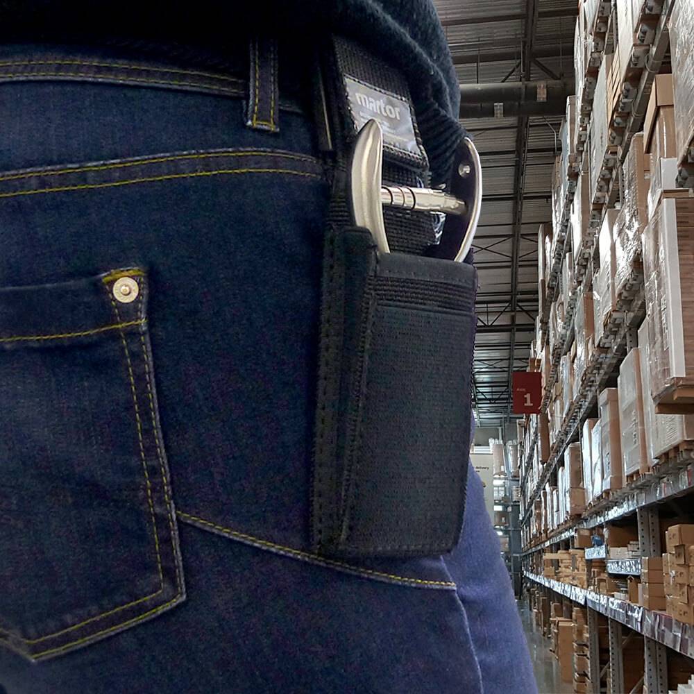 Lochzangen-SET: Kerbzange mit Kreis-Kerbform Ø 3 mm + MARTOR Gürteltasche-2