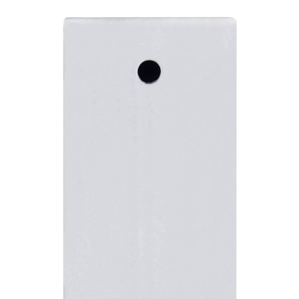 ROBUSTO Absperrpfosten, rot/weiß, aufdübeln, Stahl, 7x7 cm, 100 cm-2