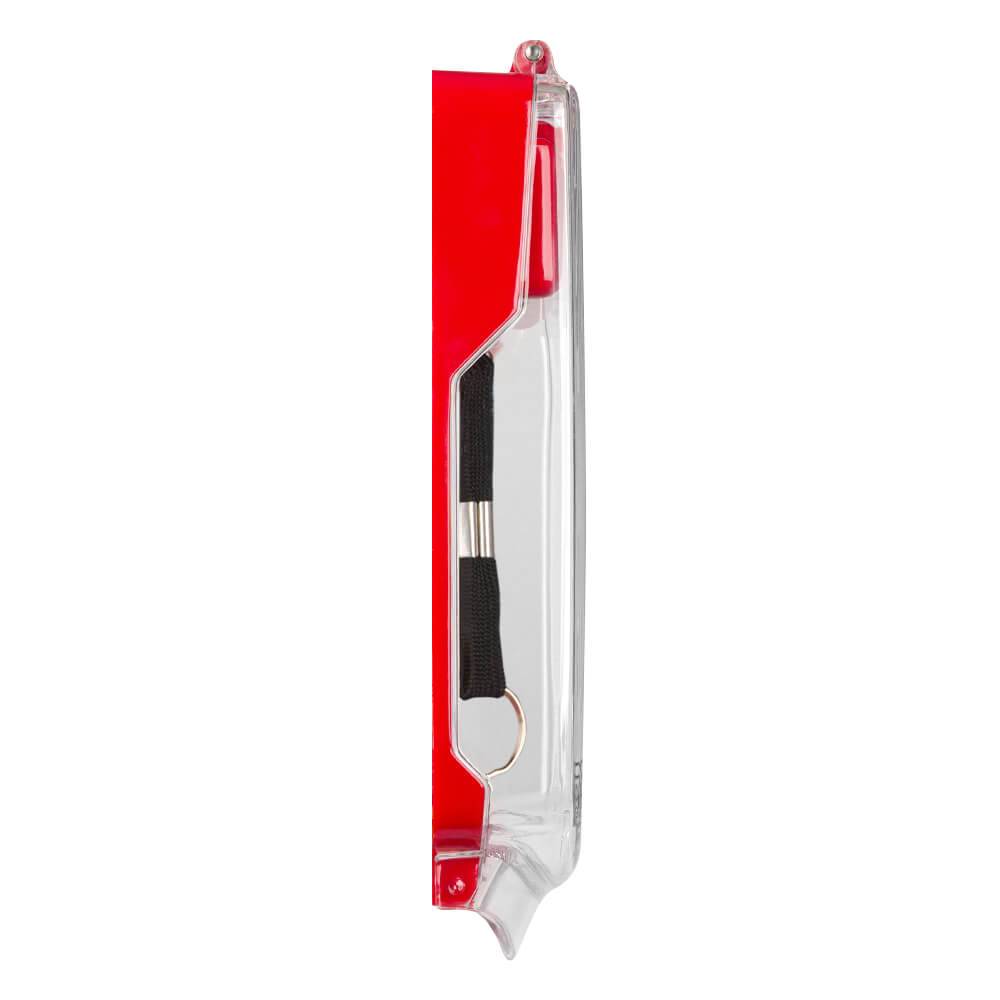 GfS e-Cover® Schutzabdeckung für Handmelder, mit Alarm, rot, 9 x 9 cm-3