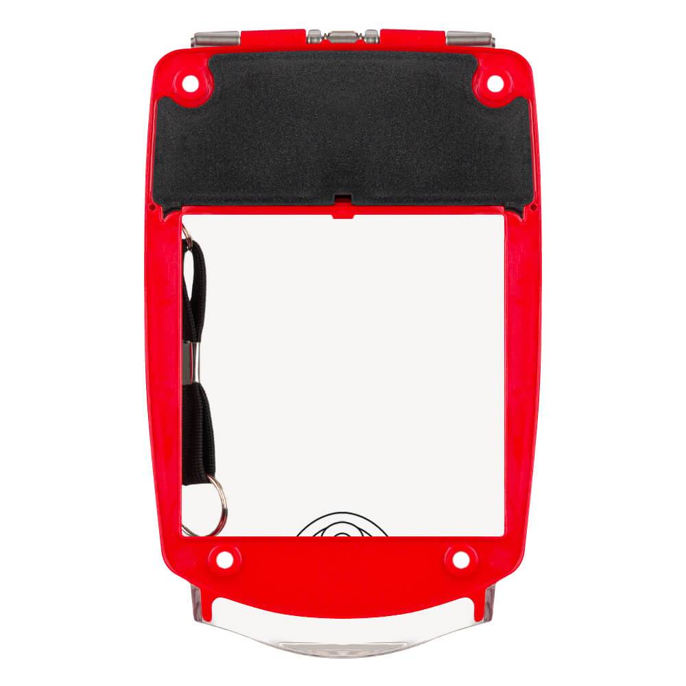 GfS e-Cover® Schutzabdeckung für Handmelder, mit Alarm, rot, 9 x 9 cm-4