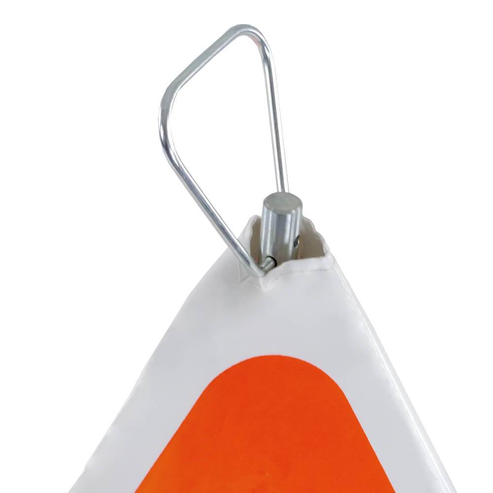 BIGPACK 2 x NISSEN Faltsignal Warnsymbol Kanalarbeiten, w. tagesl. + Absperrband-2