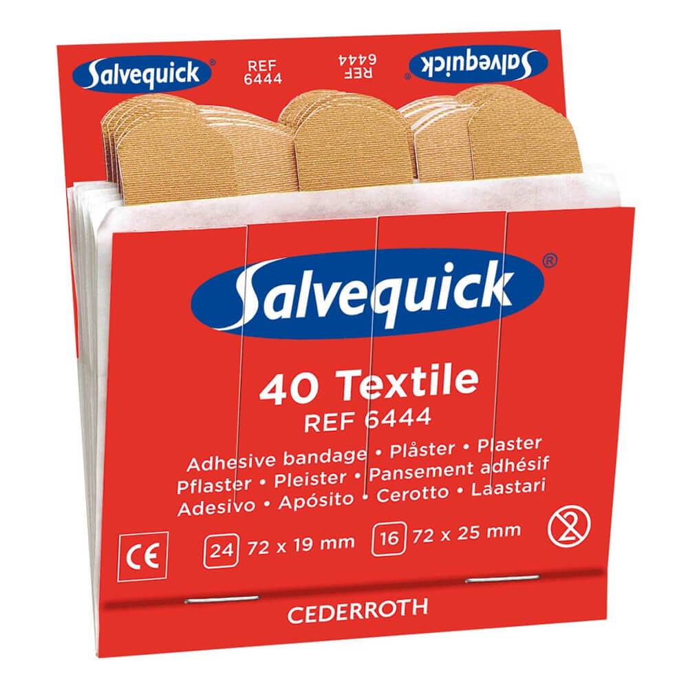 SALVEQUICK® Pflasterspender Refill-Set, elastisch & wasserfest, 4 Nachfüllpacks-1