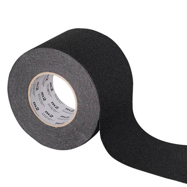 Antirutschbelag Typ 2, für strukturierte Flächen, schwarz, 10 cm, 18,30 m/Rolle