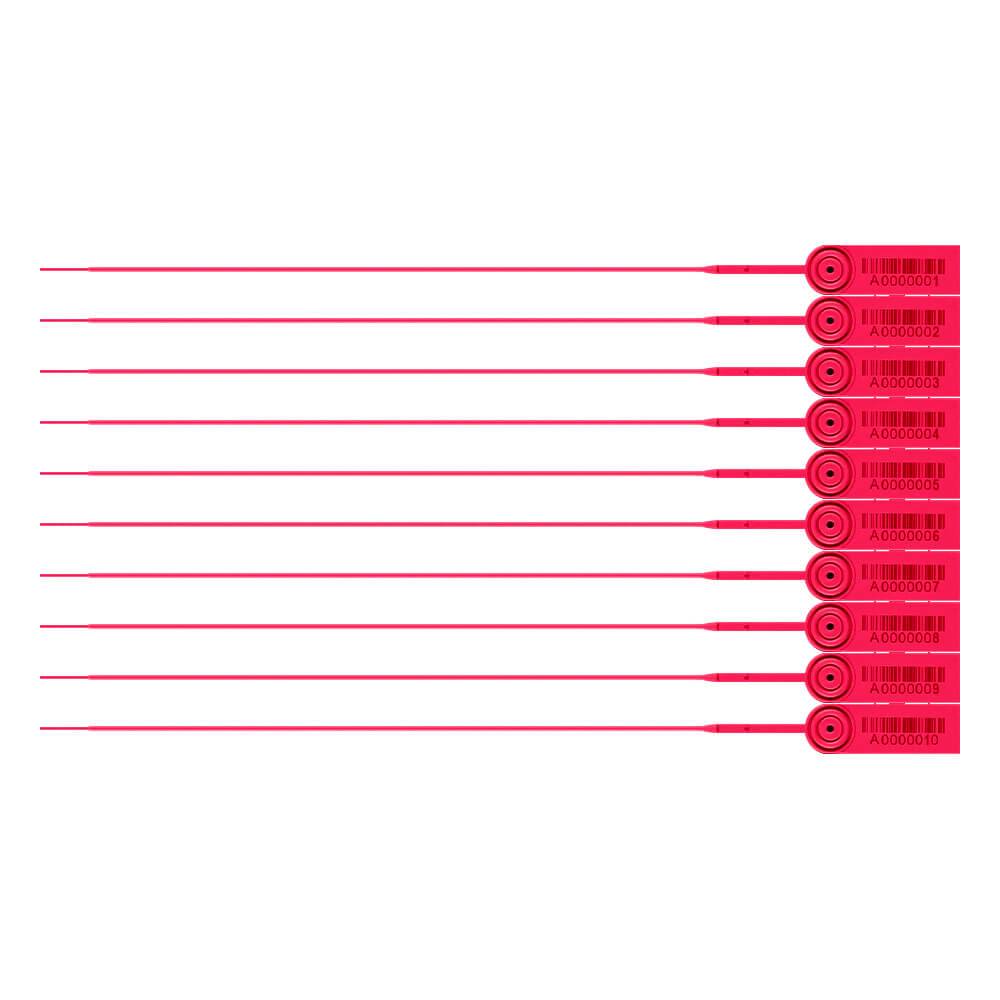 TMS FAST PULL 330, Plombe, rot, Polypropylen, Ø 2 mm, 33 cm, 1000 Stück-1