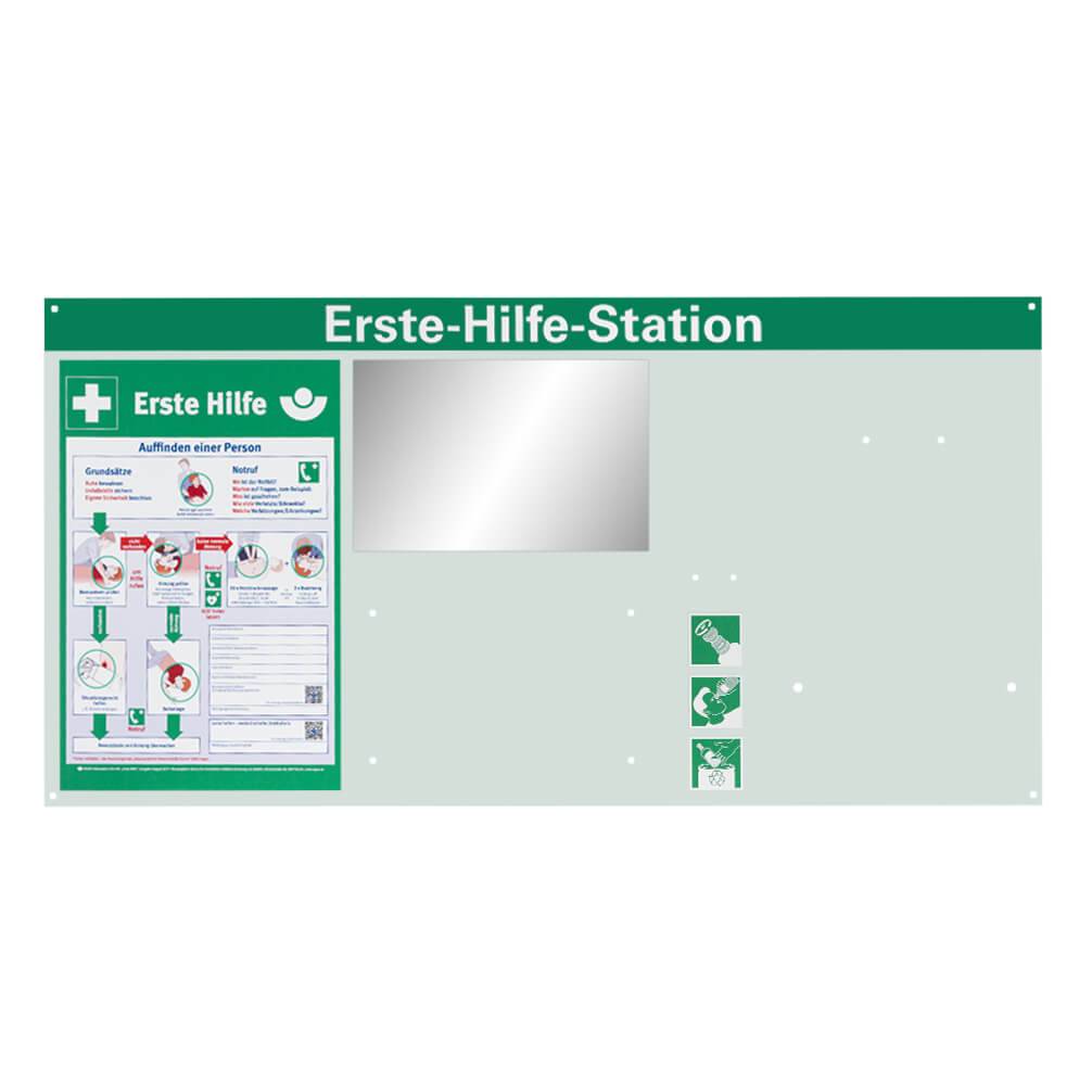 Erste-Hilfe-Station Classic, viel Zubehör nach ASR A4.3/DIN 13157, 94 x 47,5 cm-2