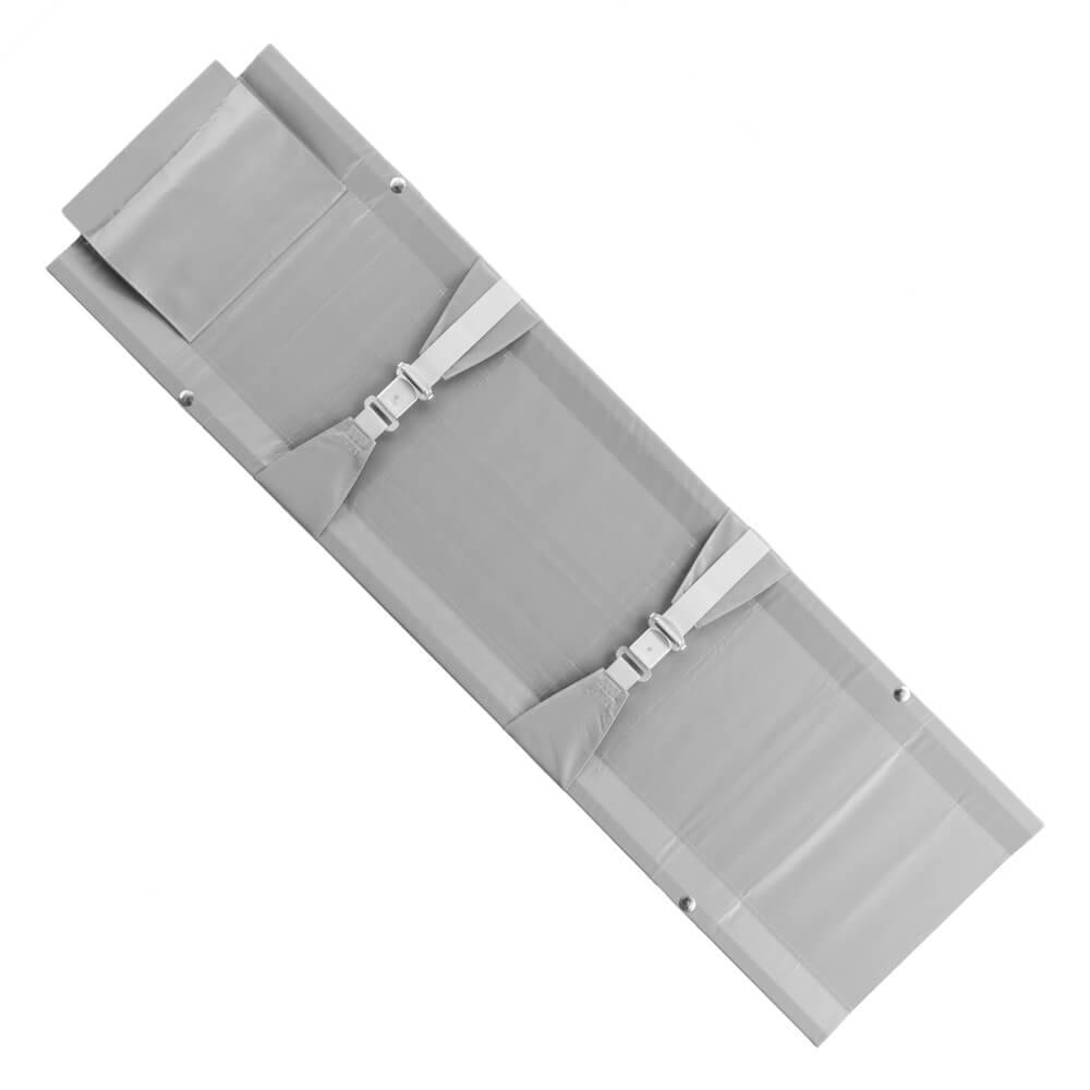 Krankentrage Modell A, DIN 13024, 1 x klappbar, Aluminium, 230 x 56 x 14 cm-1