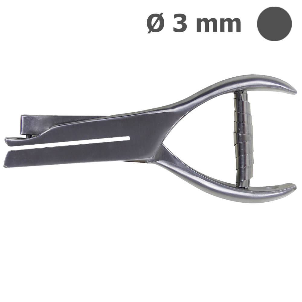 Lochzangen-SET: Kerbzange mit Kreis-Kerbform Ø 3 mm + MARTOR Gürteltasche-3