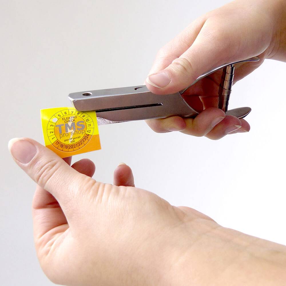 Lochzangen-SET: Kerbzange mit Kreis-Kerbform Ø 3 mm + MARTOR Gürteltasche-4