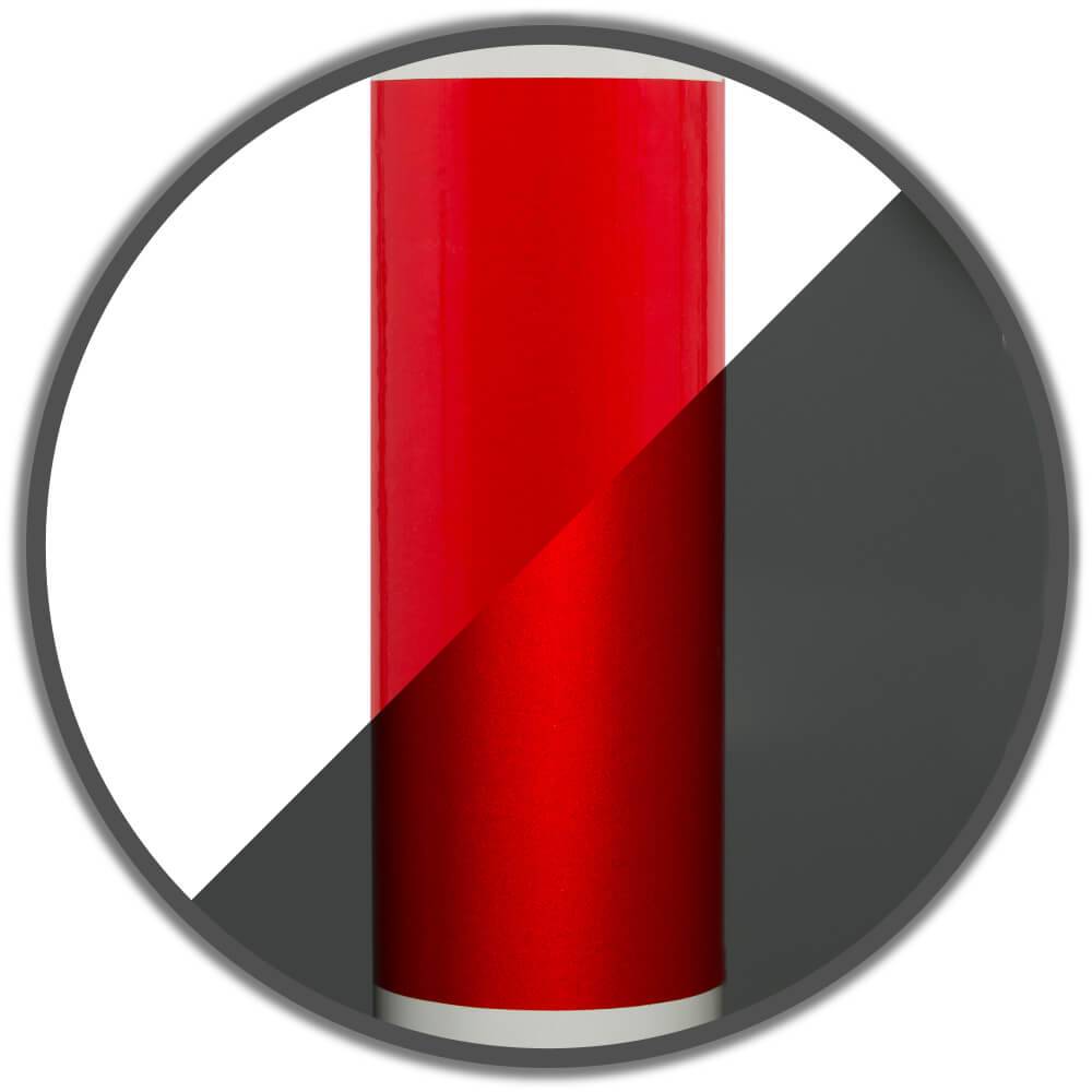 ROBUSTO Absperrpfosten, rot/weiß, zum Einschlagen, Stahl, Ø 6 cm, 100 cm-2