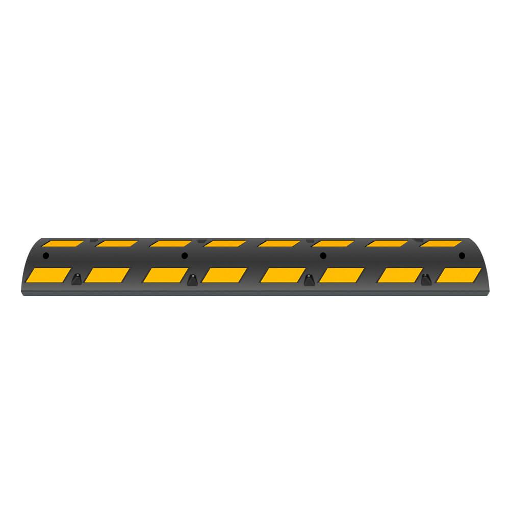 Kabelbrücke EXTRA, Vollgummi, schwarz, reflektierend, 180 x 30 x 7,5 cm-0