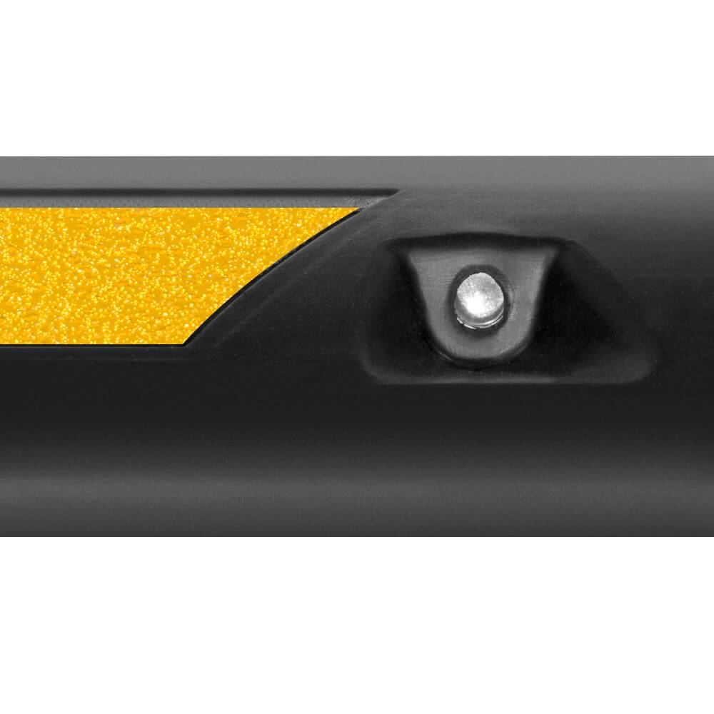 Kabelbrücke EXTRA, Vollgummi, schwarz, reflektierend, 180 x 30 x 7,5 cm-3