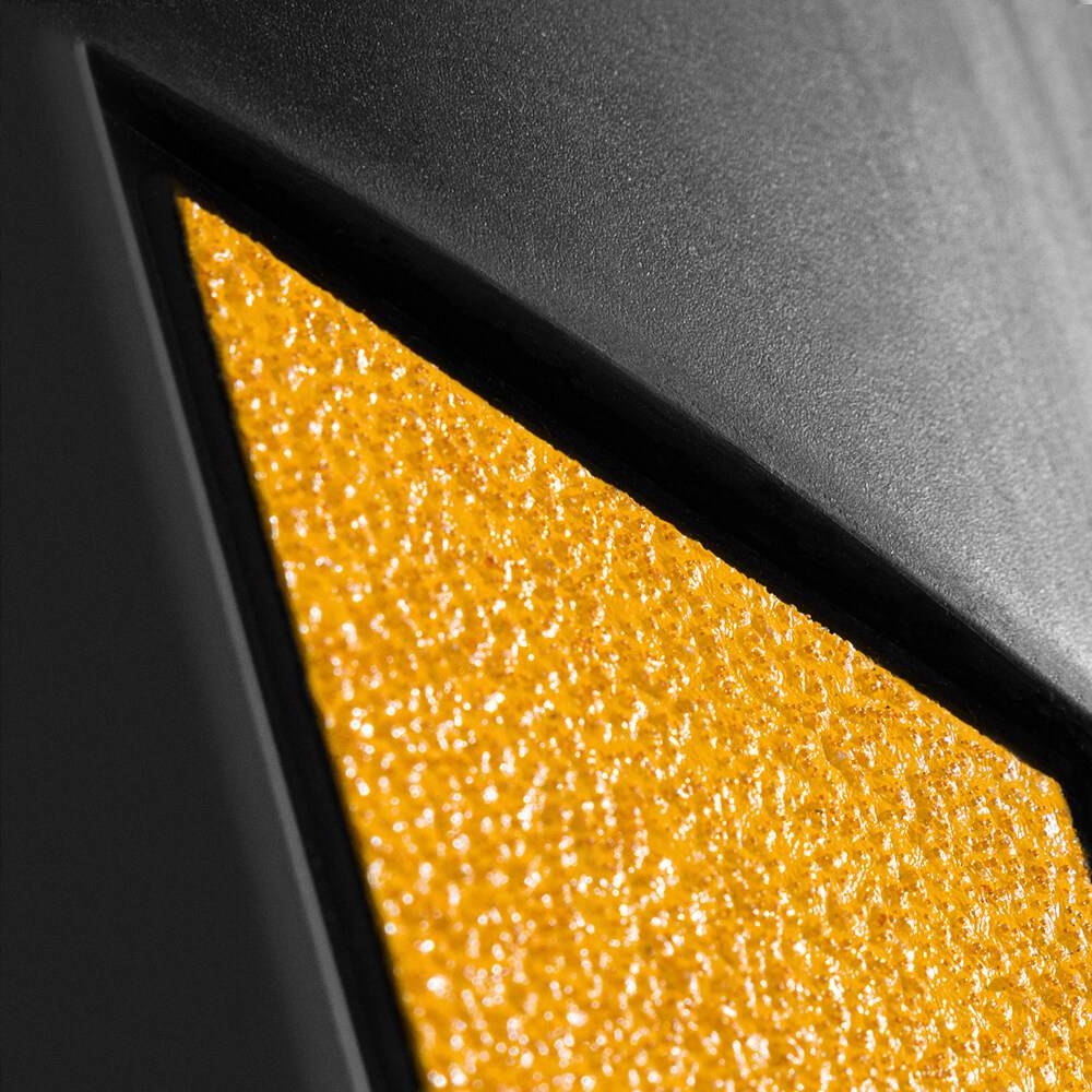 Kabelbrücke EXTRA, Vollgummi, schwarz, reflektierend, 180 x 30 x 7,5 cm-4