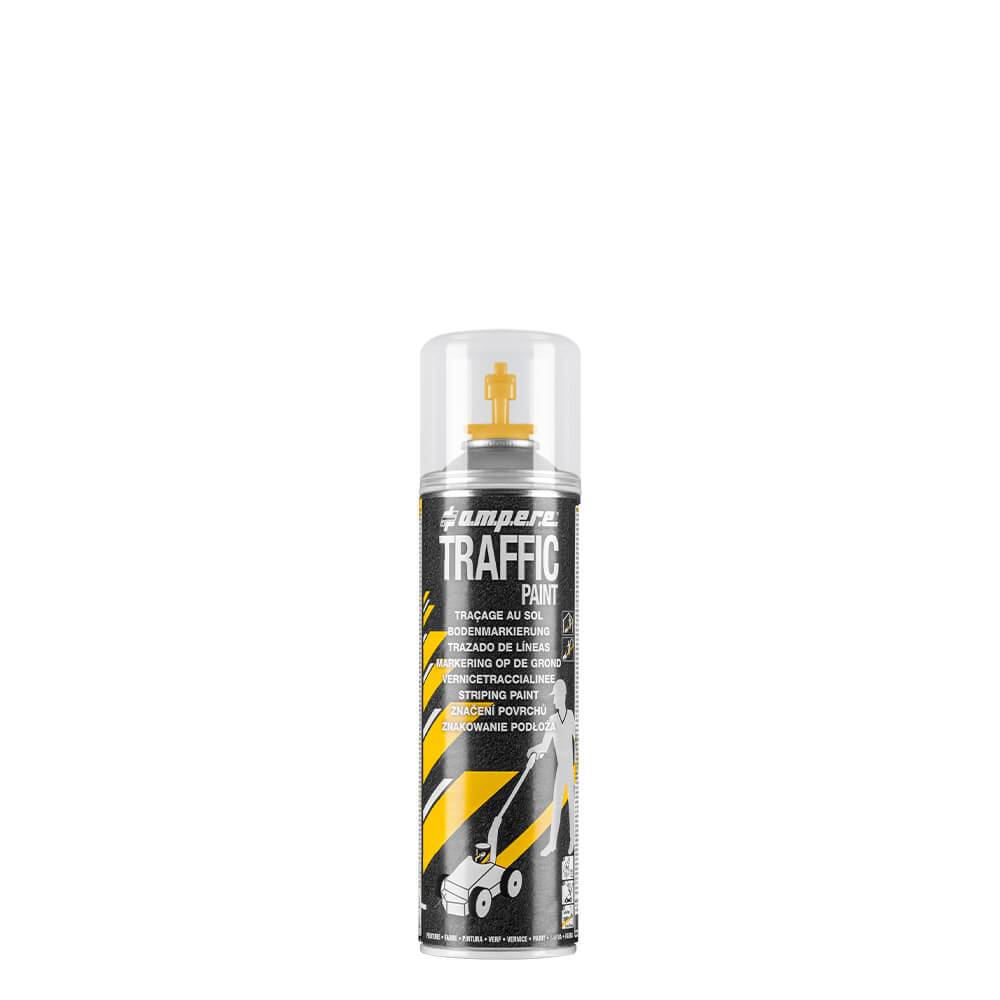 12 Dosen Bodenmarkierungsfarbe AMPERE TRAFFIC PAINT, Farbe: gelb-1